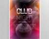 Abiparty Flyer Vorlage Wunderbar Club Nacht Party Flyer Vorlage Mit Datum Und Uhrzeit