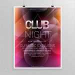 Abiparty Flyer Vorlage Wunderbar Club Nacht Party Flyer Vorlage Mit Datum Und Uhrzeit