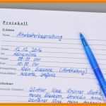 Ablösevollmacht Vorlage Beste 21 Protokoll Schreiben Muster