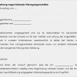 Abmahnung Wegen Tierhaltung Vorlage Süß Muster Abmahnung Fehlende Führungseigenschaften Zum Download