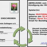 Abmeldung Fußballverein Vorlage Postkarte Einzigartig An Abmeldung