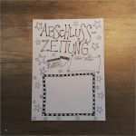 Abschlusszeitung Steckbrief Vorlage Bewundernswert A B S C H L U S S Z E I T U N G Es Freut Mich Dass