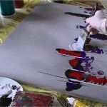Abstrakte Acrylmalerei Vorlagen Einzigartig Acrylmalerei Abstract Acrylic Painting Demo Abstraktes