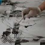 Abstrakte Acrylmalerei Vorlagen Erstaunlich Abstract Acrylic Painting Black and White Abstrakte