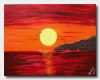 Acrylbilder Selber Malen Vorlagen Gut Malerei Von Celine Und Noch Ein "sonnenuntergang Am Meer"