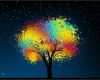 Acrylbilder Vorlagen Für Anfänger Zum Drucken Gut Abstrakt Bunt Mitternacht Baum Mit