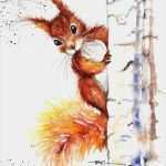 Acrylmalerei Tiere Vorlagen Luxus original Watercolour Painting by Be Coventry Animals