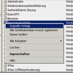 Active Directory Konzept Vorlage Elegant Exblog Ändern Einer Zertifikats Vorlage Einer Windows