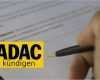 Adac Plus Mitgliedschaft Kündigen Vorlage Bewundernswert Adac Kündigen Per Mustervorlage so Einfach Geht S