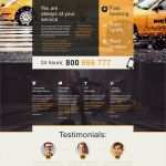 Adobe Muse Vorlagen Elegant Muse Template Für Taxi