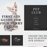 Adobe Muse Vorlagen Erstaunlich Muse Template Für Tiere Und Haustiere
