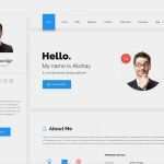 Adobe Muse Vorlagen Luxus Muse Template Für Persönliche Seiten