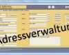 Adressdatenbank Access Vorlage Wunderbar Adressverwaltungsprogramm Mit Kontaktmanagement
