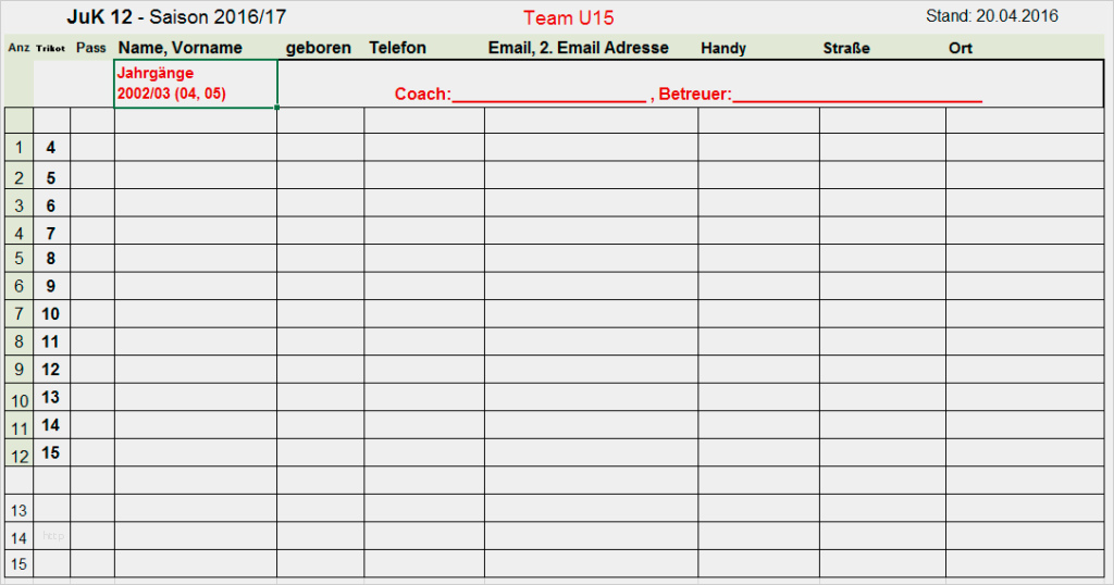 Adressliste Vorlage Word Bewundernswert 12 Adressliste Vorlage