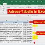 Adressliste Vorlage Word Hübsch Word Anleitung Serienbriefe Erstellen Mit Adressen Aus
