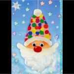 Adventsbasteln Mit Kindern Vorlagen Einzigartig Fensterbild &quot;weihnachtsmann&quot; Basteln Mit Kindern