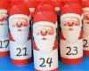 Adventskalender Basteln Vorlagen Erwachsene Schön Adventskalender Basteln Weihnachtsmänner