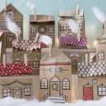 Adventskalender Haus Basteln Vorlagen Beste Häuschen Adventskalender