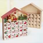 Adventskalender Haus Basteln Vorlagen Hübsch Bastelanleitung Adventskalender Haus