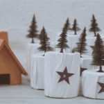 Adventskalender Häuschen Vorlage Cool Diy Adventskalender Adventswald Aus Papprollen