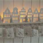 Adventskalender Häuschen Vorlage Erstaunlich Diy Adventskalender Basteln Mit Beleuchteten Mini Häusern