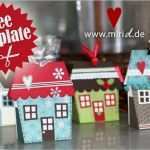 Adventskalender Häuschen Vorlage Genial Weihnachtliches Dorf