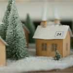 Adventskalender Häuschen Vorlage Großartig Diy Hübscher Adventskalender Aus Kleinem Papier