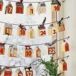 Adventskalender Häuschen Vorlage Wunderbar Diy Anleitung Adventskalender Fürs Fenster Selber Machen