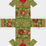 Adventskalender Schachteln Vorlagen Luxus Caja Camisa Navideña Kosár Doboz