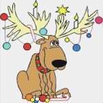 Adventskalender Tüten Rentier Vorlage Cool Elch Basteln Vorlage Adventskalender Elch Rentier Das