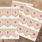 Adventskalender Vorlagen Ausdrucken Beste Adventskalender Basteln Zahlen Zum Ausdrucken