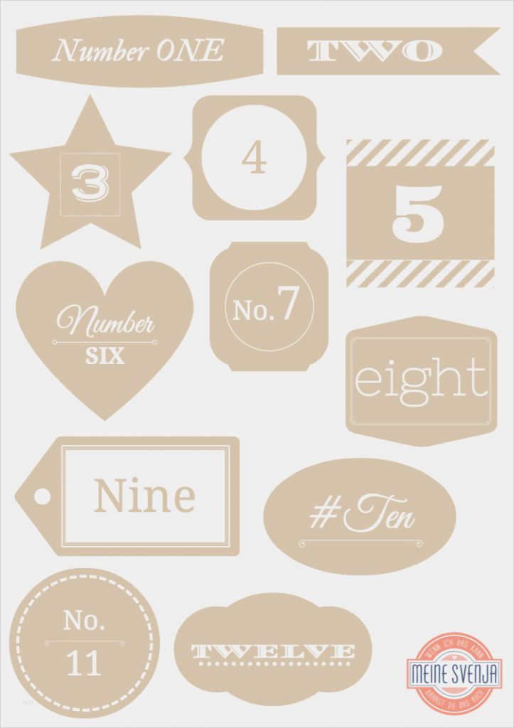 Adventskalender Vorlagen Ausdrucken Schönste Adventskalender Zahlen Zum Ausdrucken