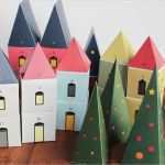 Adventskalender Weihnachtsdorf Vorlage Einzigartig Adventskalender Zum Drucken Und Basteln