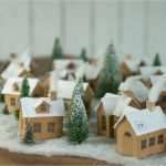 Adventskalender Weihnachtsdorf Vorlage Elegant Diy Hübscher Adventskalender Aus Kleinem Papier