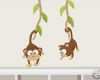 Affen Basteln Vorlage Best Of Wandtattoo Baby Affen Dschungel Kinderzimmer
