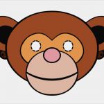 Affen Basteln Vorlage Wunderbar Kinder Fasching Maske 22 Ideen Zum Basteln & Ausdrucken