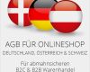 Agb Vorlage Onlineshop Angenehm Agb Für Lineshop Deutschland Österreich Und Schweiz B2c