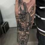 ägyptische Tattoos Vorlagen Beste Anubis Tattoo 83 Tattoos