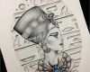 ägyptische Tattoos Vorlagen Einzigartig Queen Nefertiti Tattoo Design Inspiration