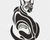 ägyptische Tattoos Vorlagen Erstaunlich Egyptian Schwarze Katze Gefährlich Aussehenden