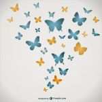 Ai Vorlagen Einzigartig Schmetterlinge Vektor Vorlage