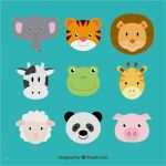 Ai Vorlagen Hübsch 动物头像卡通动物矢量素材 素材公社 tooopen