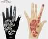 Airbrush Tattoo Vorlagen Best Of Aliexpress 1 Stücke Henna Hand Tattoo Schablone