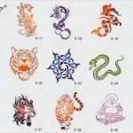 Airbrush Tattoo Vorlagen Schönste Airbrush Tattoo Schablonen Buch 05 Airbrush Fengda
