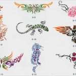 Airbrush Tattoo Vorlagen Wunderbar Airbrush Tattoo Schablonen Buch 06 Airbrush Fengda