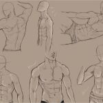 Akt Posen Vorlagen Bewundernswert Male Anatomy Practice by Kingmaria On Deviantart