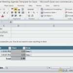 Aktivitätenplan Vorlage Cool Freie Meeting Agenda Vorlage Für Excel