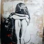 Aktmalerei Vorlagen Schönste Acrylbilder Schwarz Weiss Print Poster Acrylbilder