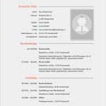 Aktueller Lebenslauf Vorlage Erstaunlich Lebenslauf Muster & Vorlagen Für Bewerbung 2019