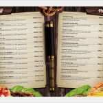 Allergenkennzeichnung Speisekarte Vorlage Bewundernswert Pescado Speisekarte Für Fisch Und Seafoodrestaurants